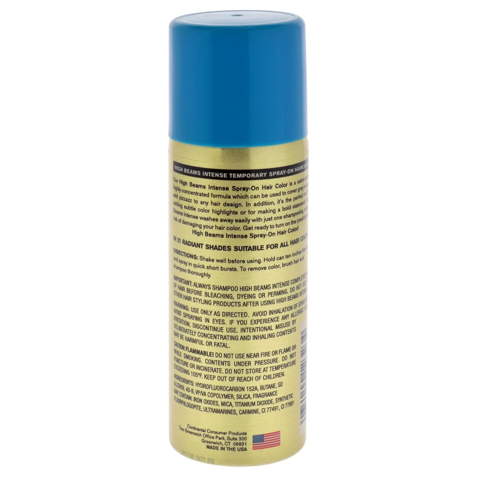 Salon Grafix High Beams Intense Temporary Spray - Blue For Unisex - 2.7 Oz Hair Color