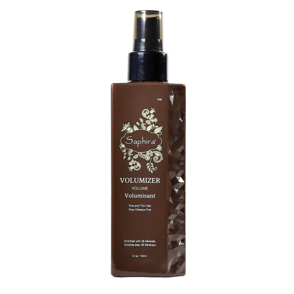 Saphira Volumizer Styling Spray For Fine And Thin Hair With 26 Healing Minerals, Sulfate-Free, Paraben-Free, Softens, And Volumizes Fine, Thin Or Chemically Treated Hair