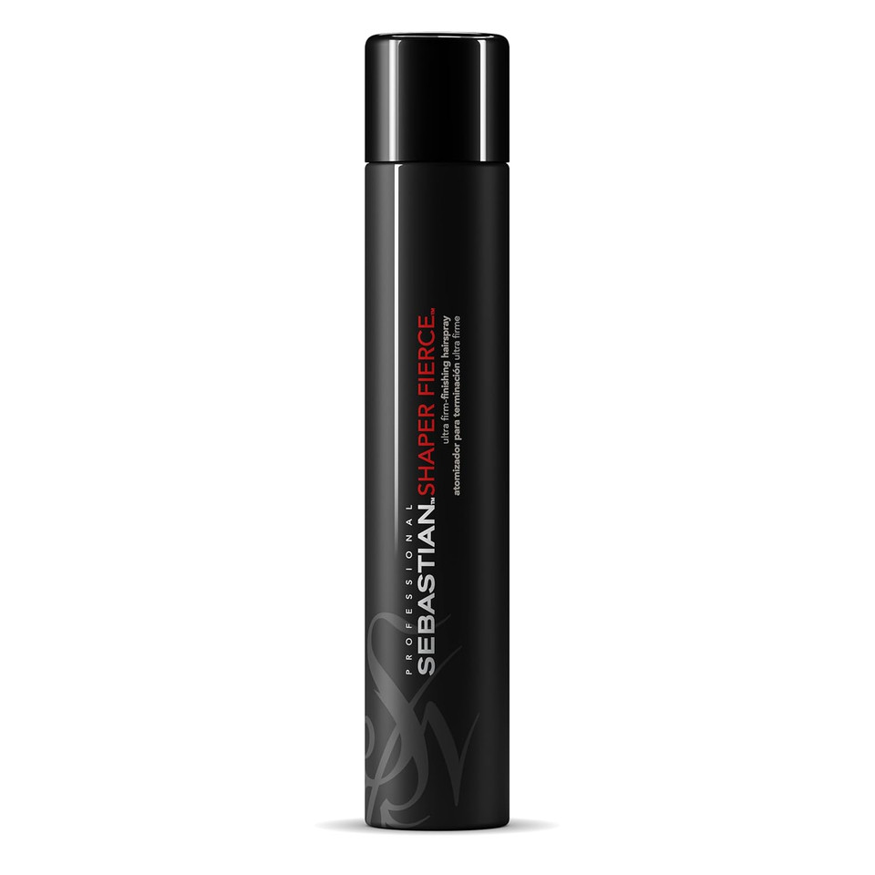 Sebastian Professional Shaper Fierce Hairspray | Strong, Ultra-Firm, All Day Hold | Humidity Resistant | For Medium To Heavy Textures | Finishing Spray | For All Hair Types