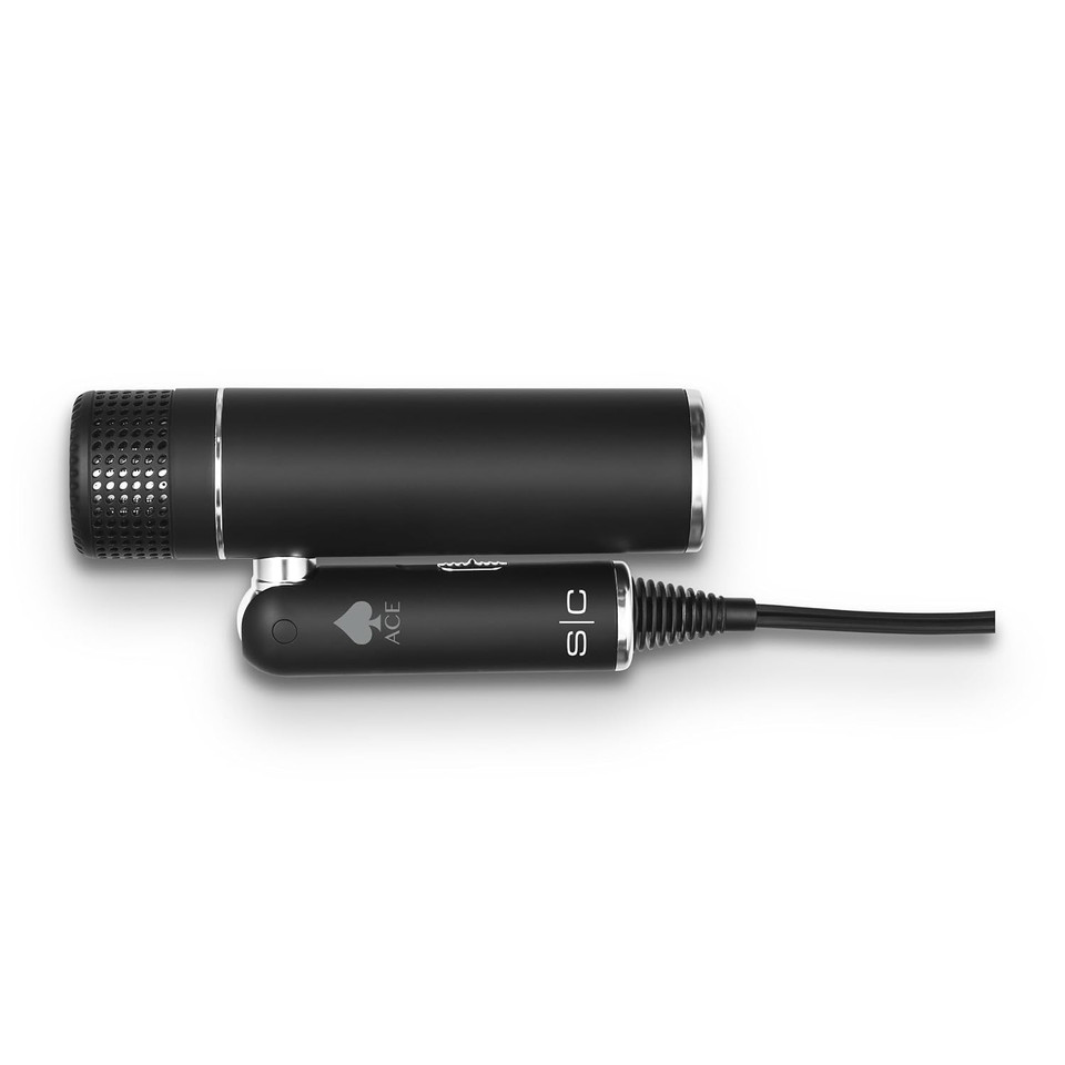 Stylecraft Ace Foldable Lightweight Hair Dryer With Powerful Motor With Diffuser And Concentrator Nozzle