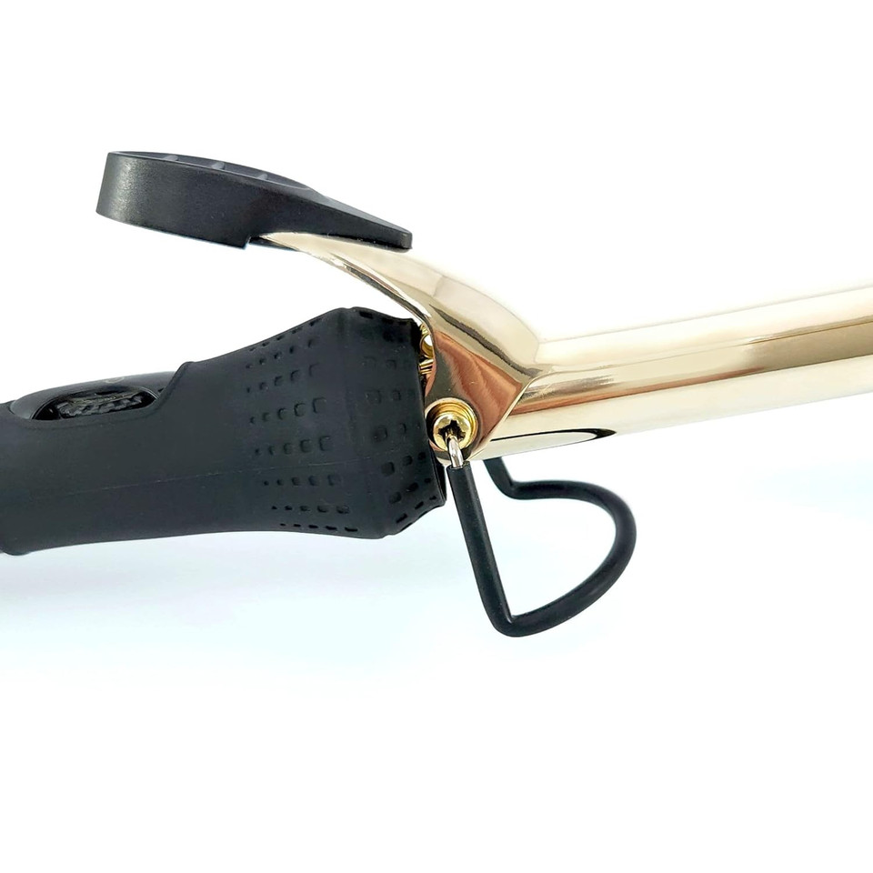 Stylecraft Style Stix 24K Gold Professional Barrel Long Spring Hair Curling Iron