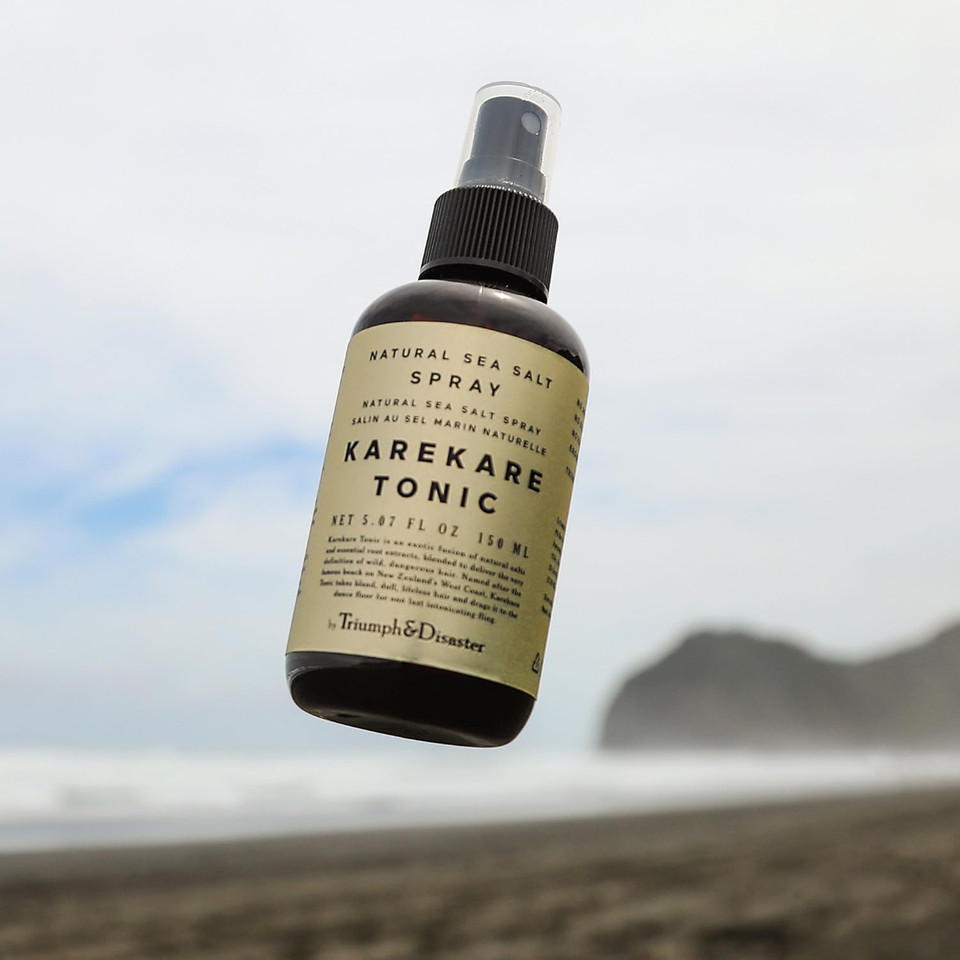 Triumph & Disaster | Karekare Hair Tonic | Texturizing, Sea Salt Spray For Hair - 100% Natural, For Men & Women, 5.07 Oz