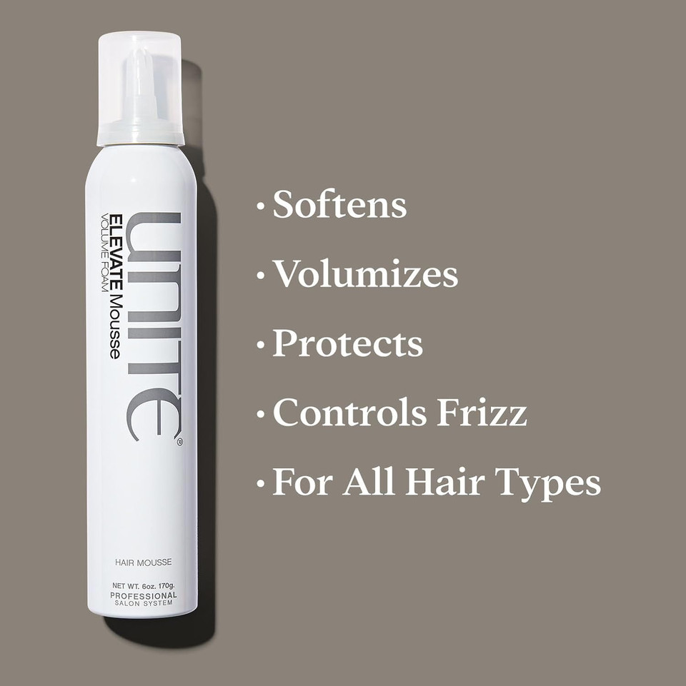 Unite Hair Elevate Mousse, 6 Oz