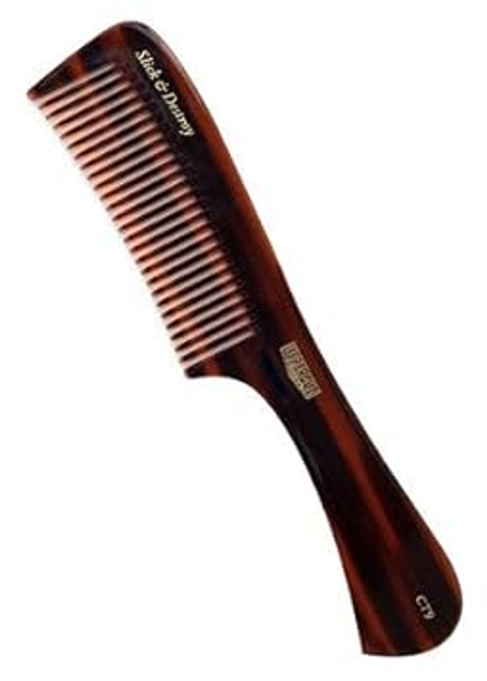 Uppercut Deluxe Ct9 Tortoise Styling Comb - Minimal Static, Flexible - Slick & Destroy