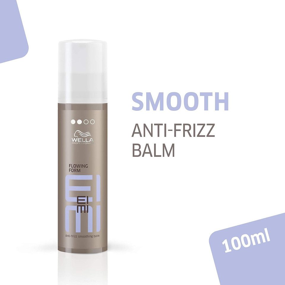 Wella Professionals Eimi Flowing Form Anti-Frizz Smoothing Balm | For Frizzy, Damaged Hair | Provides Smooth & Natural Sleek Finish | 3.38 Fl Oz Wella Professionals Eimi Flowing Form Anti-Frizz Smoothing Balm | For Frizzy, Damaged Hair | Provides Smooth & Natural Sleek Finish | 3.38 Fl Oz
