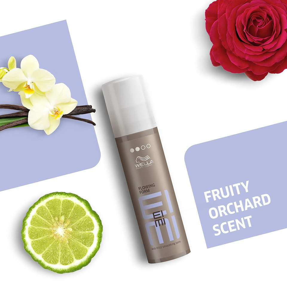 Wella Professionals Eimi Flowing Form Anti-Frizz Smoothing Balm | For Frizzy, Damaged Hair | Provides Smooth & Natural Sleek Finish | 3.38 Fl Oz Wella Professionals Eimi Flowing Form Anti-Frizz Smoothing Balm | For Frizzy, Damaged Hair | Provides Smooth & Natural Sleek Finish | 3.38 Fl Oz