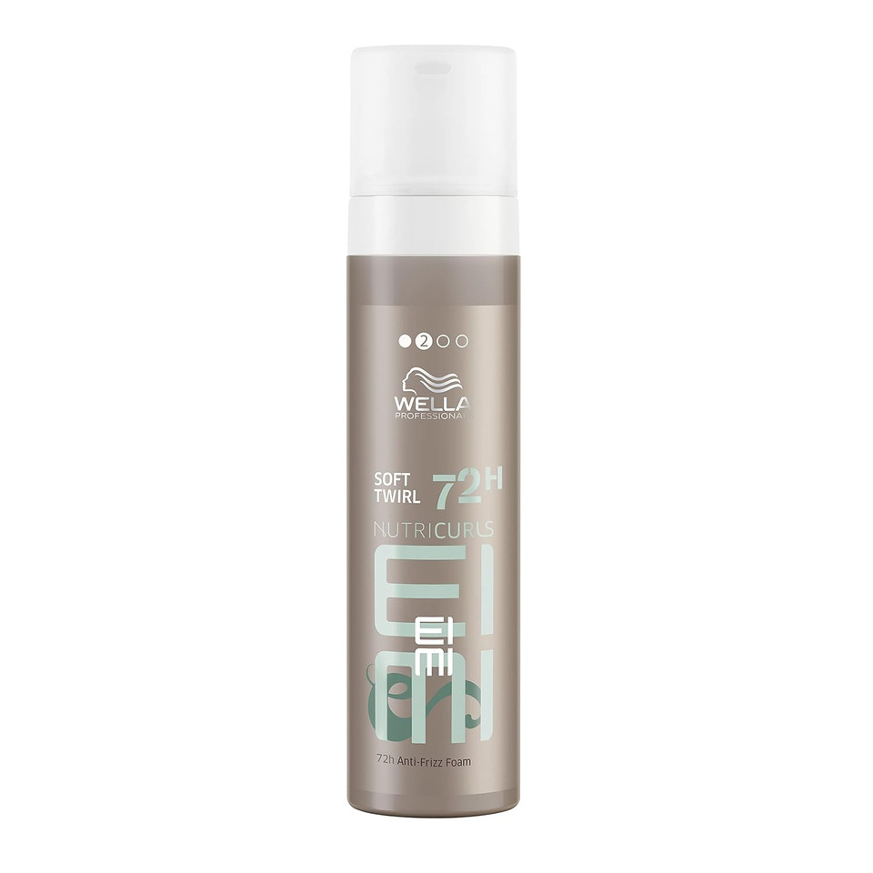 Wella Professionals Eimi Nutricurls Soft Twirl | 72H Anti-Frizz Foam | Add Volume, Light Control & Defines Waves | 6.7 Fl Oz Wella Professionals Eimi Nutricurls Soft Twirl | 72H Anti-Frizz Foam | Add Volume, Light Control & Defines Waves | 6.7 Fl Oz