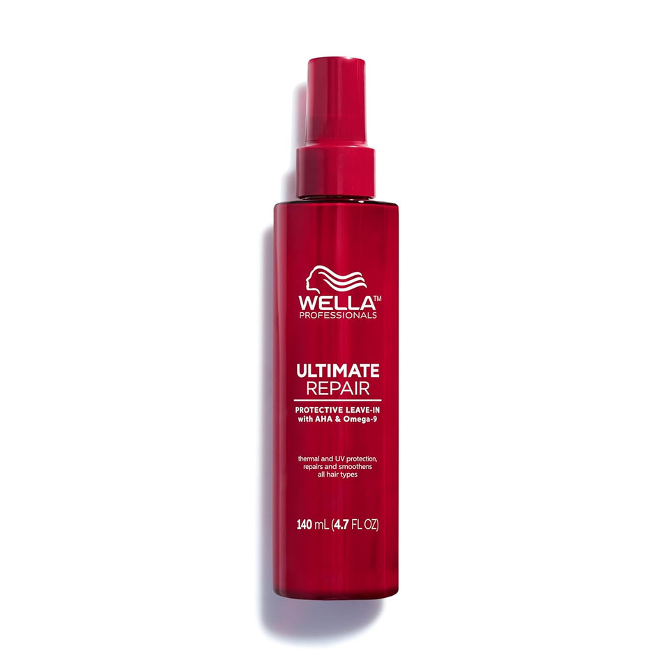 Wella Professionals Ultimate Repair Protective Leave-In Treatment For Damaged Hair | Thermal, Uv Protection | Repairs & Smoothens | For All Hair Types | 4.7 Fl Oz Wella Professionals Ultimate Repair Protective Leave-In Treatment For Damaged Hair | Thermal, Uv Protection | Repairs & Smoothens | For All Hair Types | 4.7 Fl Oz