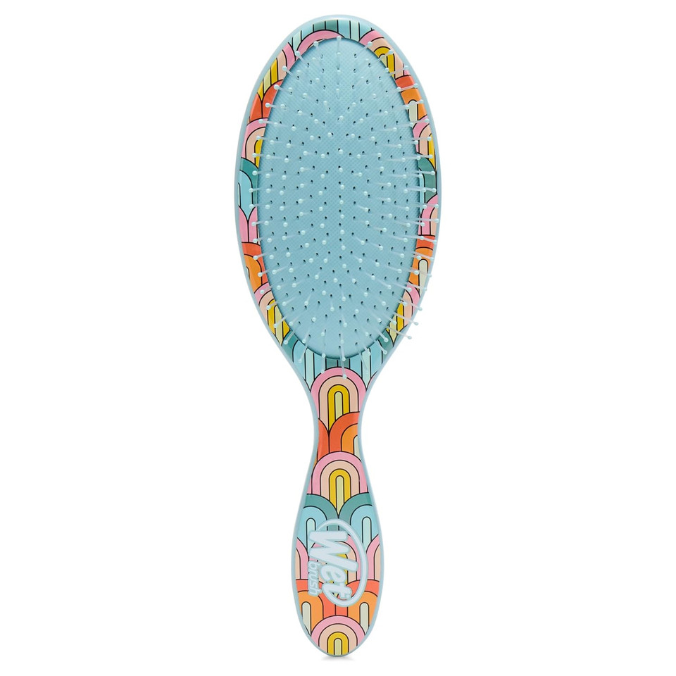 Wet Brush Original Detangler, Rainbow (Sun Days), Ultra-Soft Intelliflex Bristles Glide Through Tangles, Detangling Hair Brush (Wet & Dry), Women & Men, Limited Edition