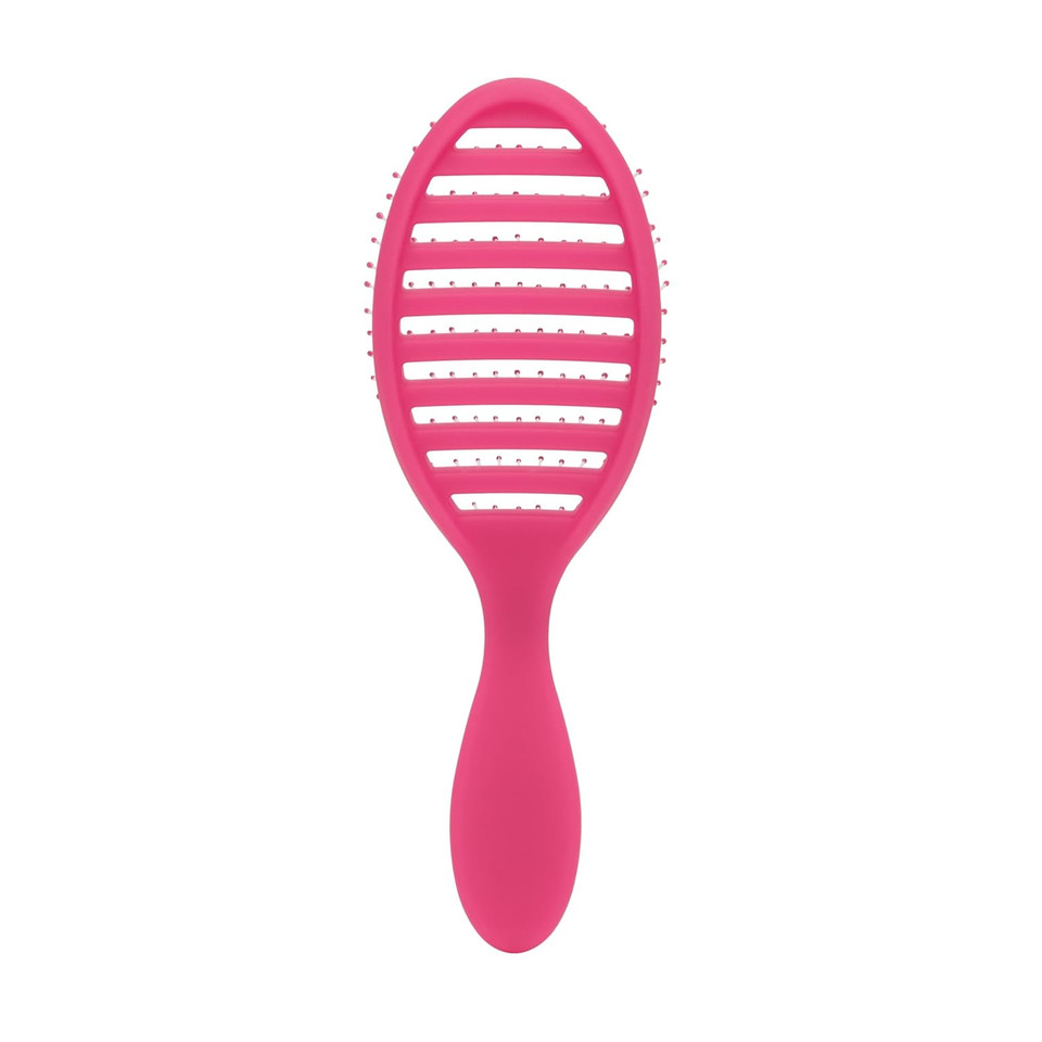 Wet Brush Speed Dry Hair Brush, Amazon Exclusive Aqua, Vented Design & Soft Heatflex Bristles, Blow Dry Safe, Ergonomic Handle Manages Tangles & Uncontrollable Strands, Pain-Free Hair Accessories