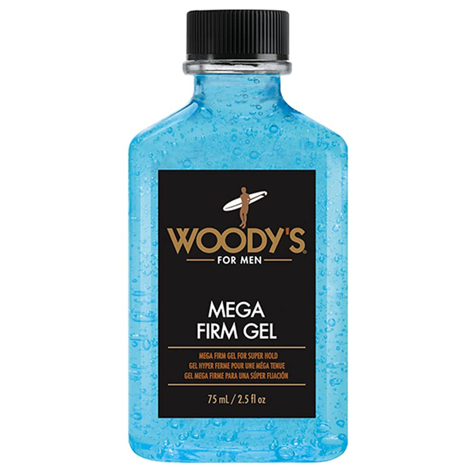 Woody'S Mega Firm Hair Gel For Men, Strong Hold, Alcohol-Free, No Flakes, Men'S Hair Gel For Strong Hold Styling, Mens Styling Gel - 12 Fl Oz Woody'S Mega Firm Hair Gel For Men, Strong Hold, Alcohol-Free, No Flakes, Men'S Hair Gel For Strong Hold Styling, Mens Styling Gel - 12 Fl Oz