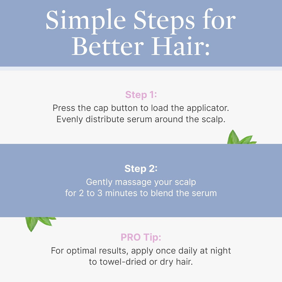 Better Not Younger Superpower+ Advanced Densifying Serum - Hair Fortifier With Biotin, Niacinamide, Rosemary & Apple Cider Vinegar For Stronger, Fuller Hair