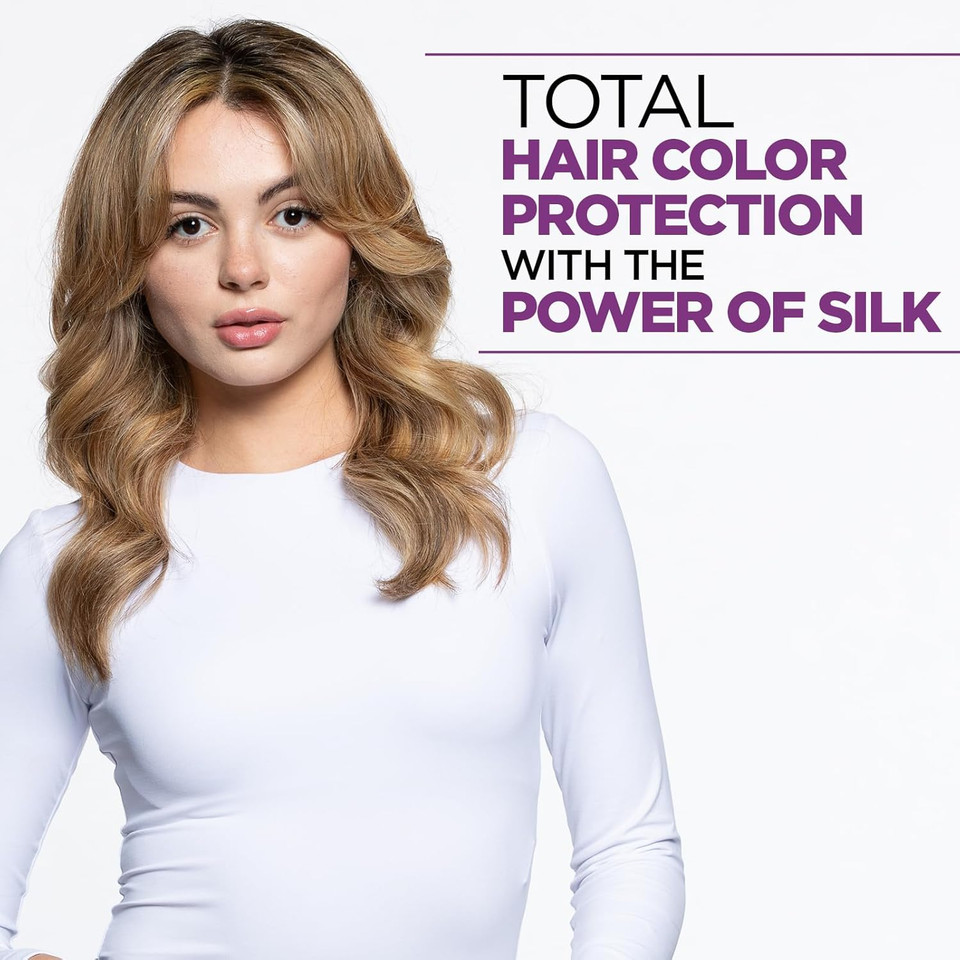 Biosilk Color Therapy Lock & Protect, Prevents Color Loss & Strengthens Hair, Keeps Color Vibrant & Rich, Sulfate, Paraben & Cruelty-Free, 5.64 Oz