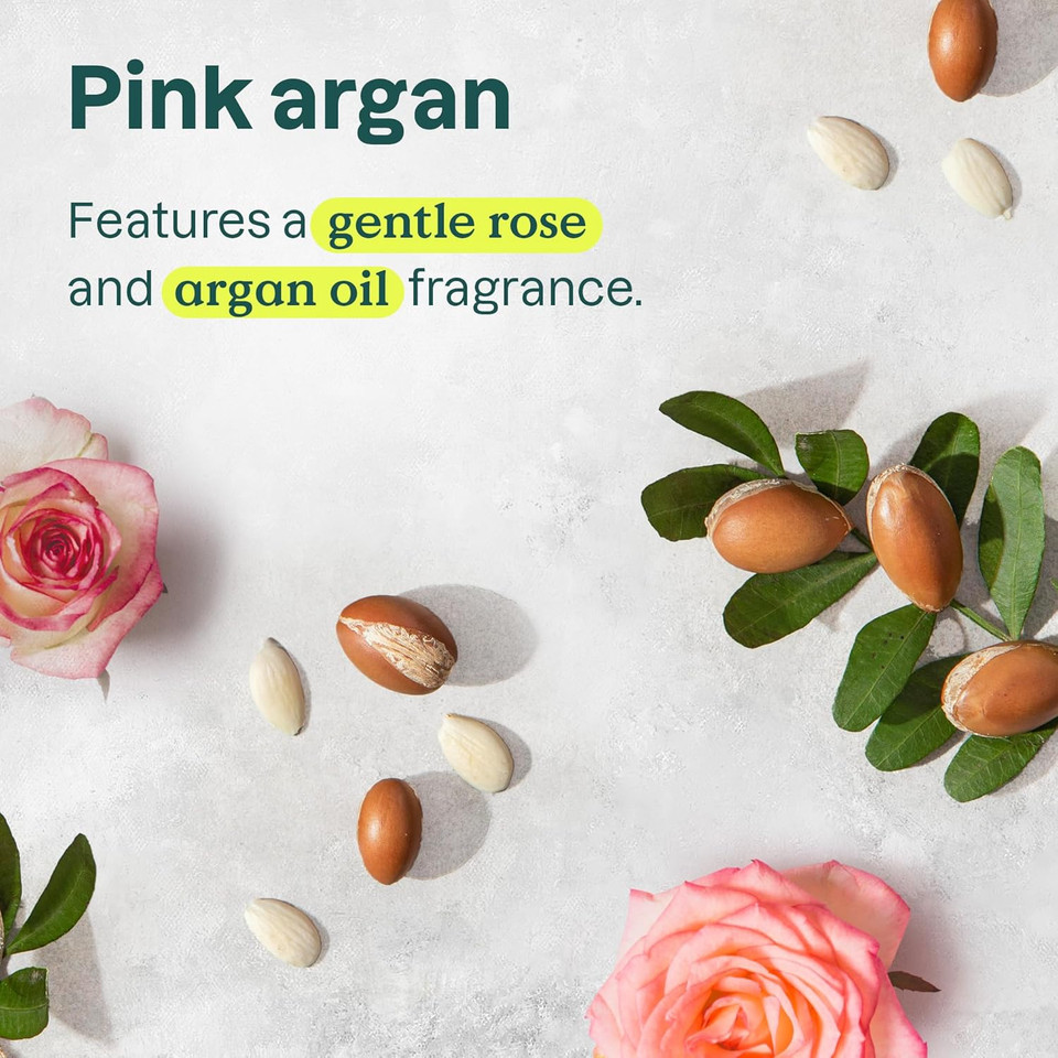 Bundle Of Attitude Repairing Hair Mask, Nourishes And Improves Hair'S Appearance, Pink Argan, 8 Fl Oz + Attitude Nourishing Hair Oil, Ewg Verified, Softens Dry Hair, Dermatologically Tested,100 Ml