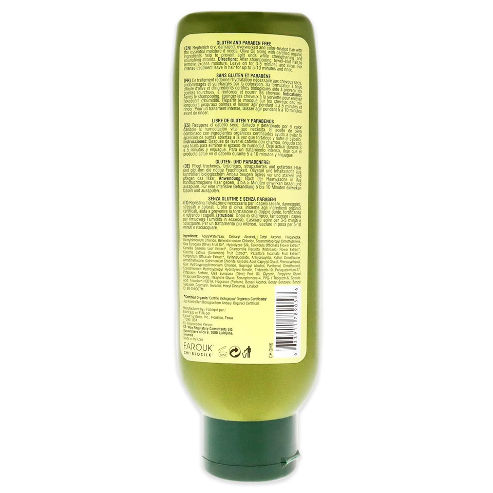 Chi Naturals With Olive Oil Treatment Masque, 6Oz