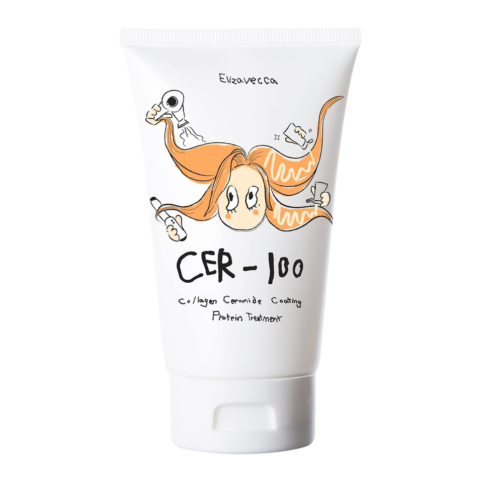 Elizavecca Milky Piggy Collagen Ceramide Coating Protein Treatment, White, 3.38 Oz