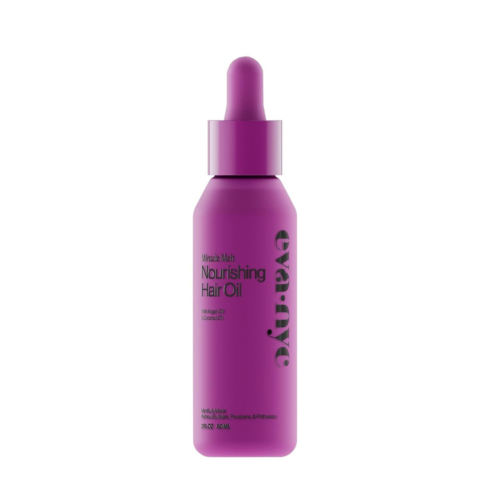 Eva Nyc Miracle Melt Nourishing Hair Oil, 2 Fl Oz Eva Nyc Miracle Melt Nourishing Hair Oil, 2 Fl Oz