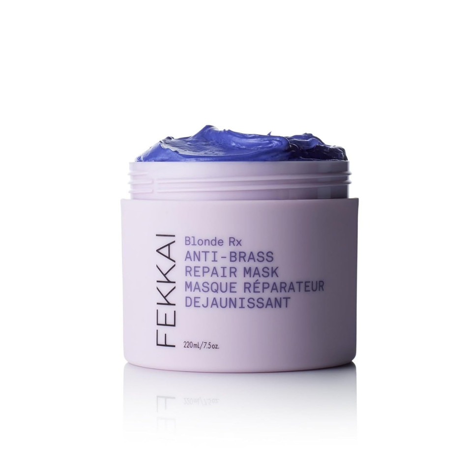 Fekkai Blonde Rx Anti-Brass Repair Mask - 7.5 Oz - Leaves Hair 3X Stronger With 67% Less Breakage - Free Of Sulfates, Parabens, Phthalates - Vegan, Cruelty-Free