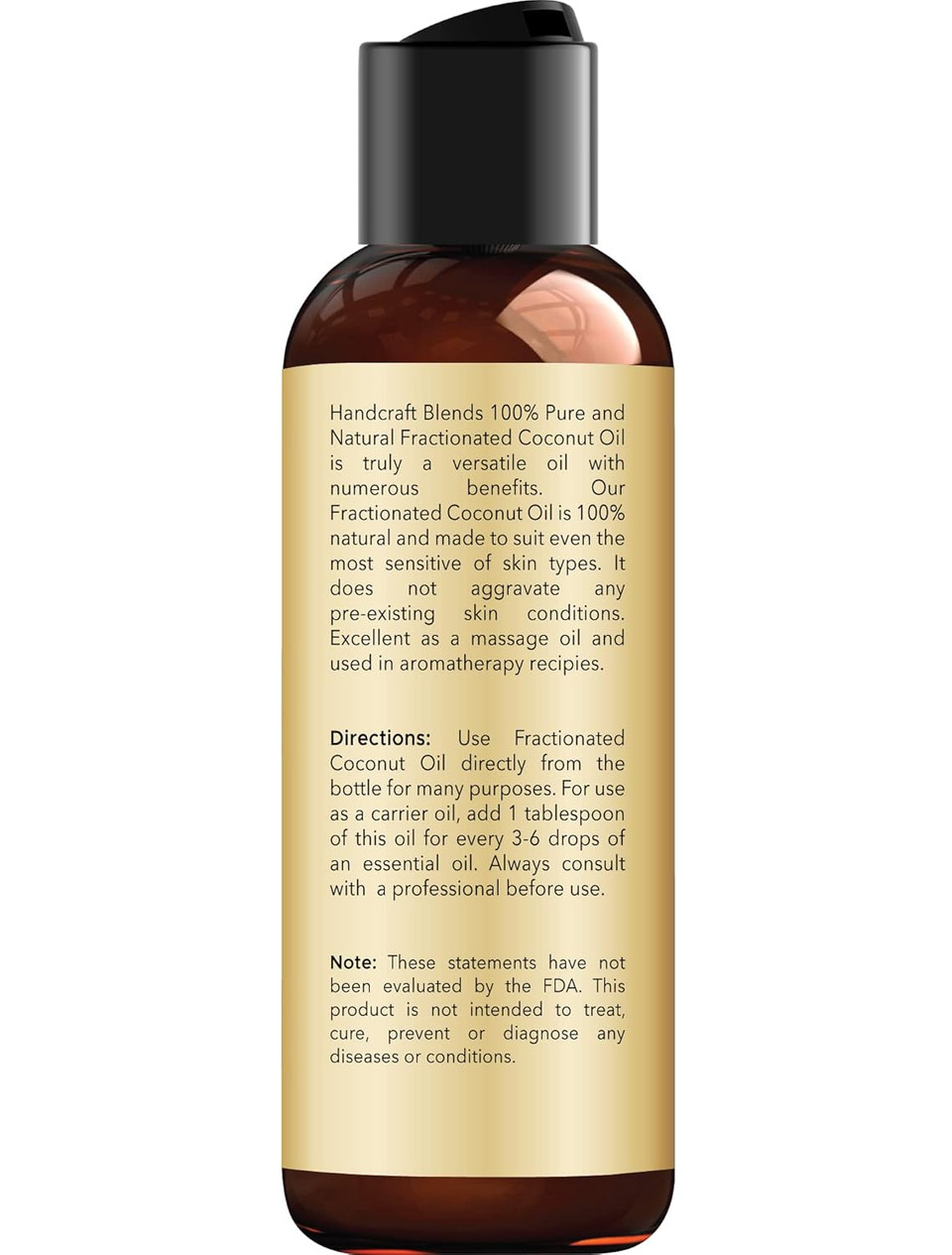 Handcraft Blends Apricot Kernel Oil - Cold-Pressed 4 Fl Oz - 100% Pure And Natural - Premium Grade Carrier Oil For Skin And Hair - Hair And Body - Massage - Hexane-Free