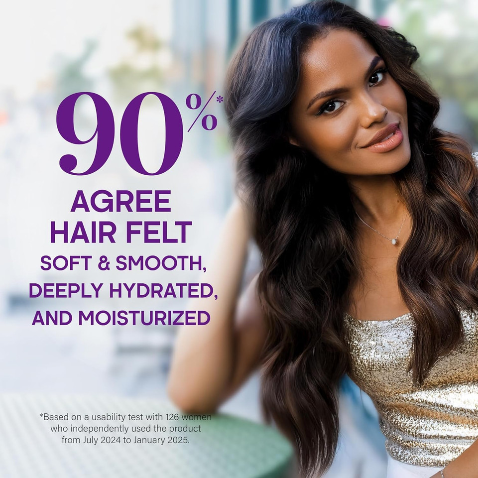 Hydrating Hair Mask - For Dry Damaged Hair - Moisturizing Keratin Treatment - Argan & Coconut Oil | Biotin | Collagen - Deep Conditioning, Anti Frizz Product For Women - Care For All Hairtypes, 10 Oz