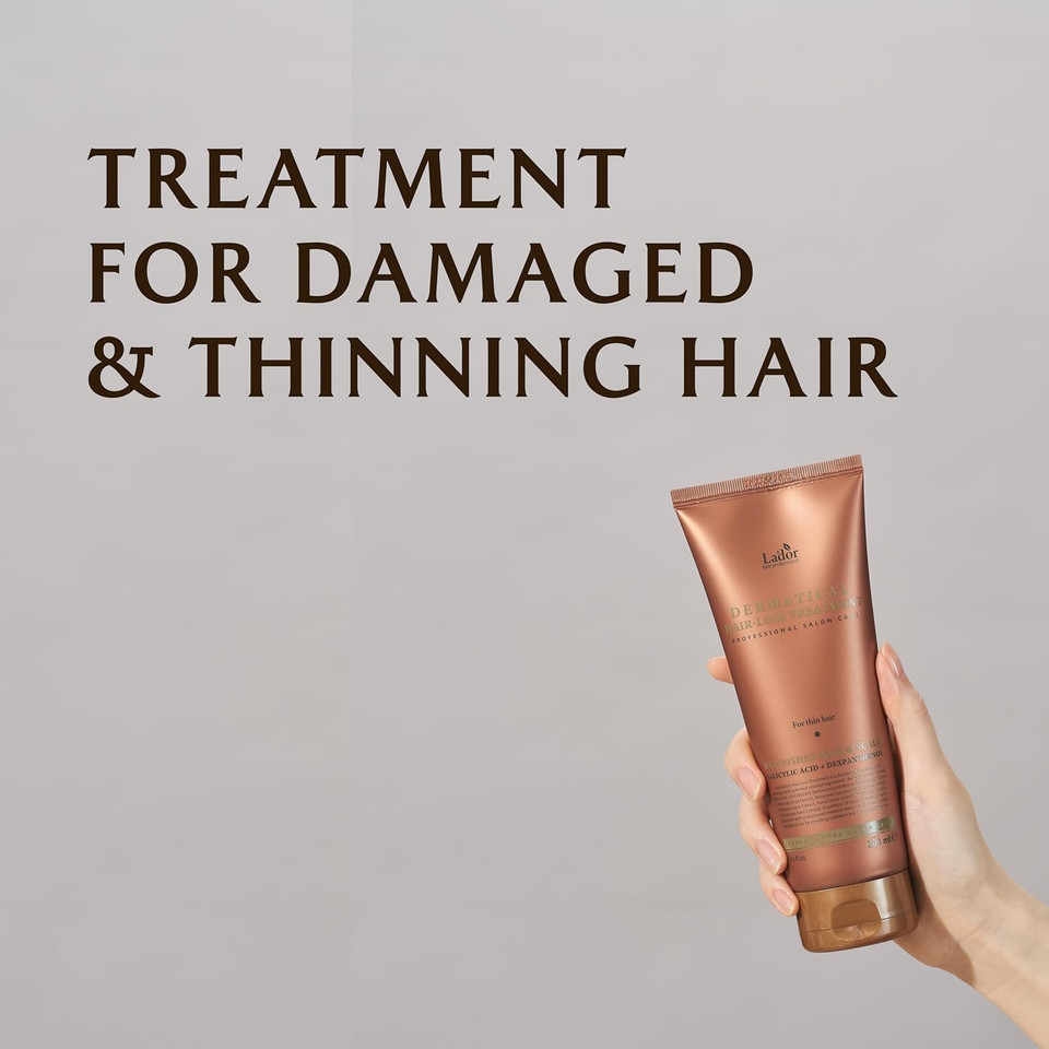 La'Dor Dermatical Anti Hair Loss & Hair Growth Shampoo - Deep Cleanse, Nourish, Soothe Damaged Scalp W/Salicylic Acid, Dexpanthenol (6.7 Fl Oz, Thinning & Damaged Hair)