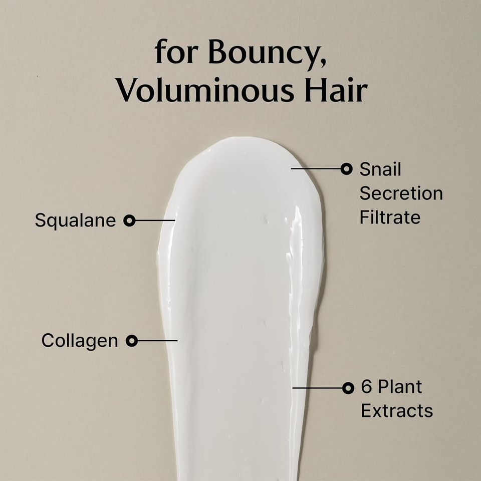 La'Dor Snail Sleeping Hair Ampoule Serum - Intensive Overnight Leave-In Mask - Treatment For Frizzy Dry Damaged Thinning Hair Korean Haircare Lador