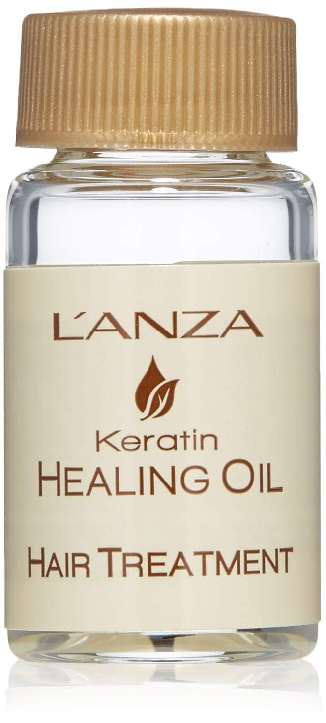 L'Anza Keratin Healing Hair Oil Treatment, Keratin Infused Treatment, Hair Oil For Damaged Locks, Cruelty Free Healing Ingredients Repairs, Strengthens With Uv Protection, New Bottle