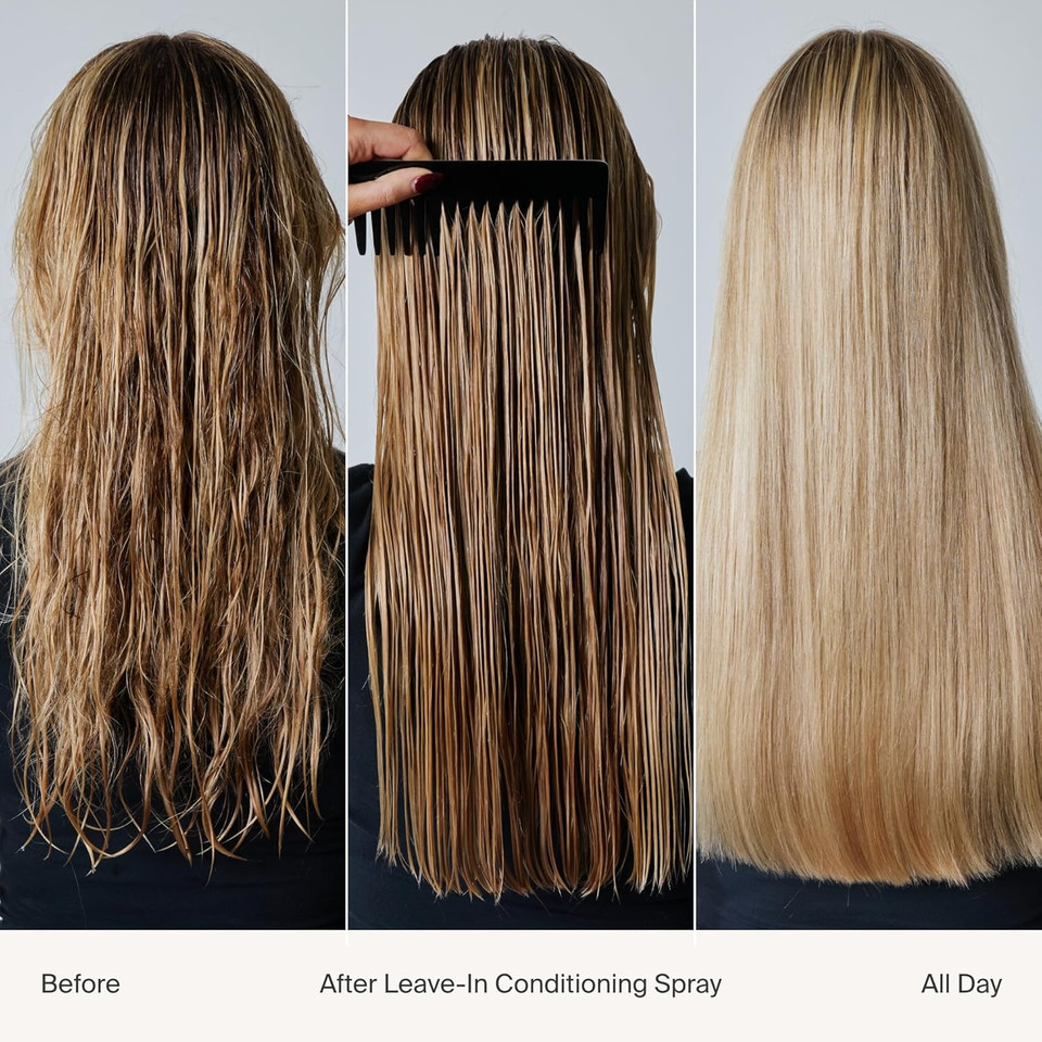 Living Proof Leave-In Conditioning Spray, Hair Strengthening Detangler Spray For Women With Heat Protection, For All Hair Types