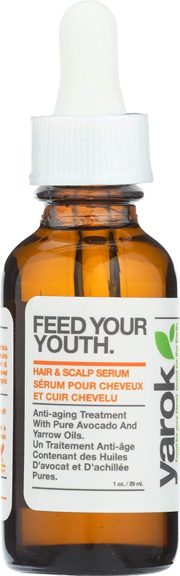 Yarok - Feed Your Youth Organic Hair & Scalp Serum - Transform, Repair & Strengthen - Promotes Hair Growth - With Vitamins & Minerals - 100% Vegan - Gluten, Sulfate, Paraben & Cruelty Free - 1Oz Yarok - Feed Your Youth Organic Hair & Scalp Serum - Transform, Repair & Strengthen - Promotes Hair Growth - With Vitamins & Minerals - 100% Vegan - Gluten, Sulfate, Paraben & Cruelty Free - 1Oz