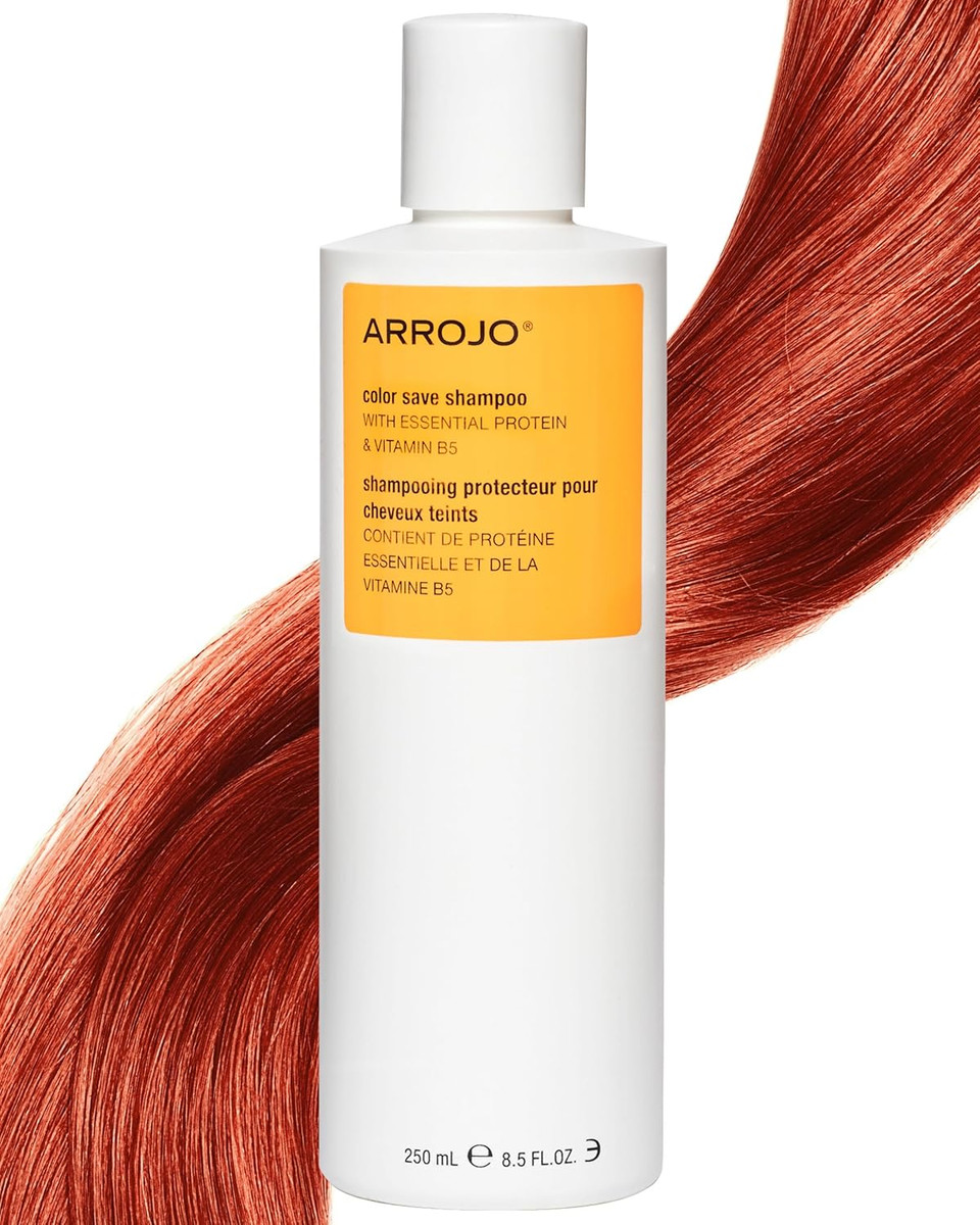 Arrojo Color Save Shampoo  Sulfate & Paraben-Free Color Protect Shampoo  Protects Vibrancy, Adds Smoothness & Shine For All Hair Types, 8.5 Fl. Oz