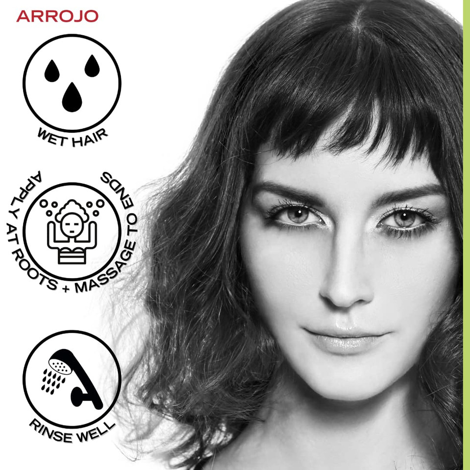 Arrojo Gentle Shampoo  Sulfate Free Shampoo With Vitamin B5, Coconut, Avocado & Sesame Seed Oils  Moisturizing Cleanser For Keratin-Treated & Damaged Hair