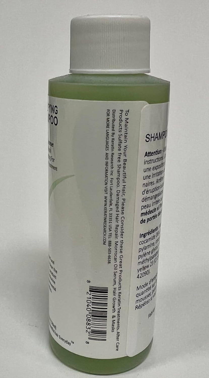 Best Clarifying Shampoo For Keratin Hair Straightening Treatment - Deep Cleans And Opens Cuticles For Optimal Keratin Receptivity, Removing Clingy Residues (10Oz)