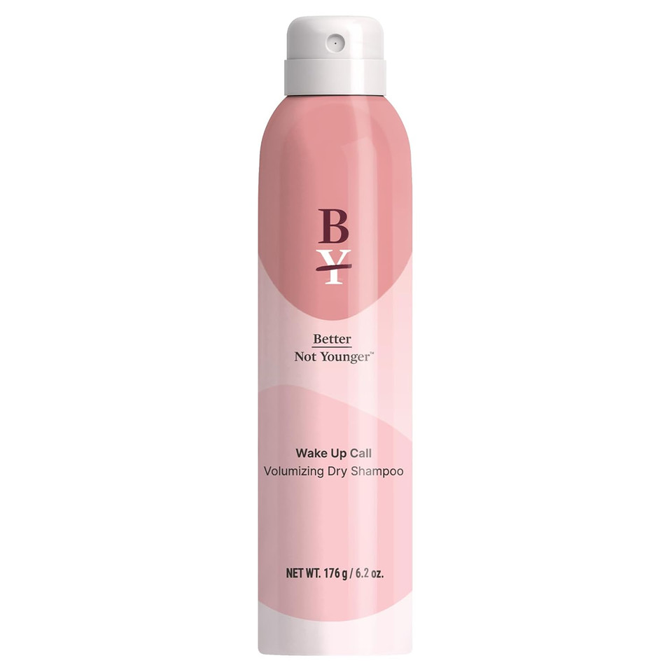 Better Not Younger Wake Up Call Volumizing Dry Shampoo  Refreshes Hair, Adds Instant Volume & Fullness, No White Residue, For Fine & Thinning Hair  6.2 Oz