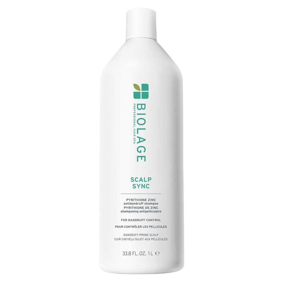 Biolage Scalp Sync Anti-Dandruff Shampoo - Controls Dandruff & Deeply Cleanses, With Zinc Pyrithione, Vegan & Cruelty-Free
