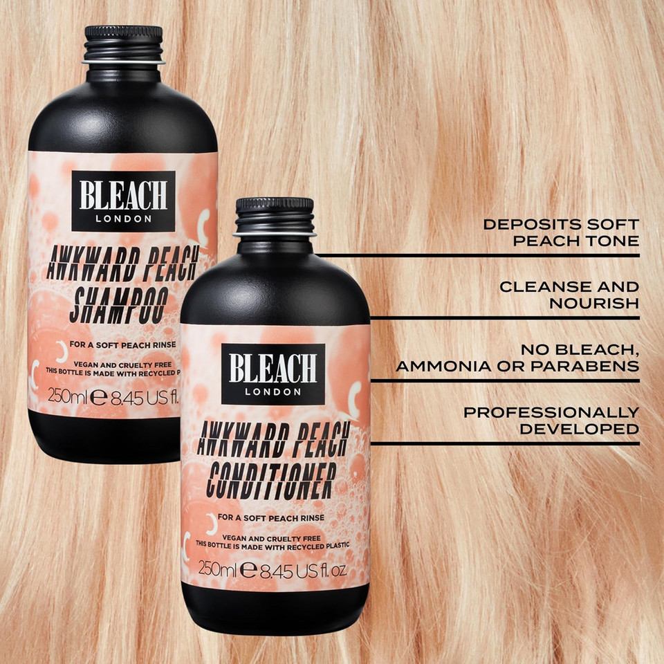 Bleach London Silver Shampoo & Conditioner Set (250Ml)