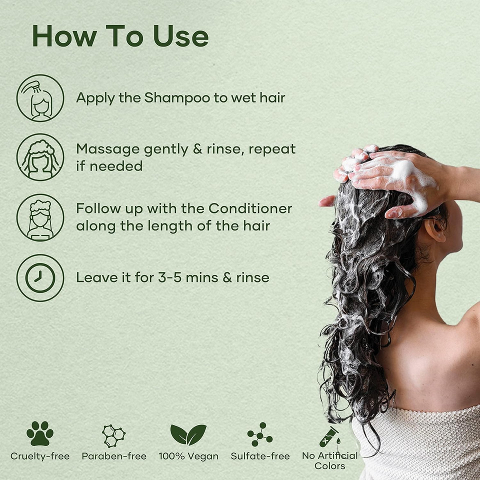 Botanic Hearth Tea Tree Shampoo 8Fl Oz And Conditioner 4 Fl Oz | With 100% Pure Tea Tree Oil, For Itchy And Dry Scalp, Sulfate/Paraben Free | For Men And Women