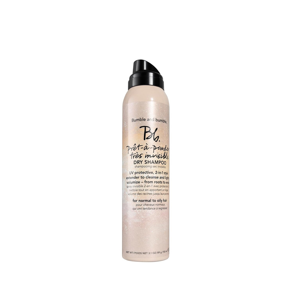 Bumble And Bumble. Prêt-À-Powder Très Invisible Volumizing Dry Shampoo | Volumizing, Dry-Cleansing, Uv Protective + Absorbs Oil | Curly, Wavy, Straight