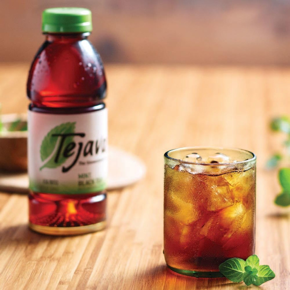 Tejava Mint Black Iced Tea, 6 Pack, 16.7Oz Pet Bottles, Unsweetened, Non-Gmo, Kosher, No Sugar Or Sweeteners, No Calories, No Preservatives, Brewed In Small Batches