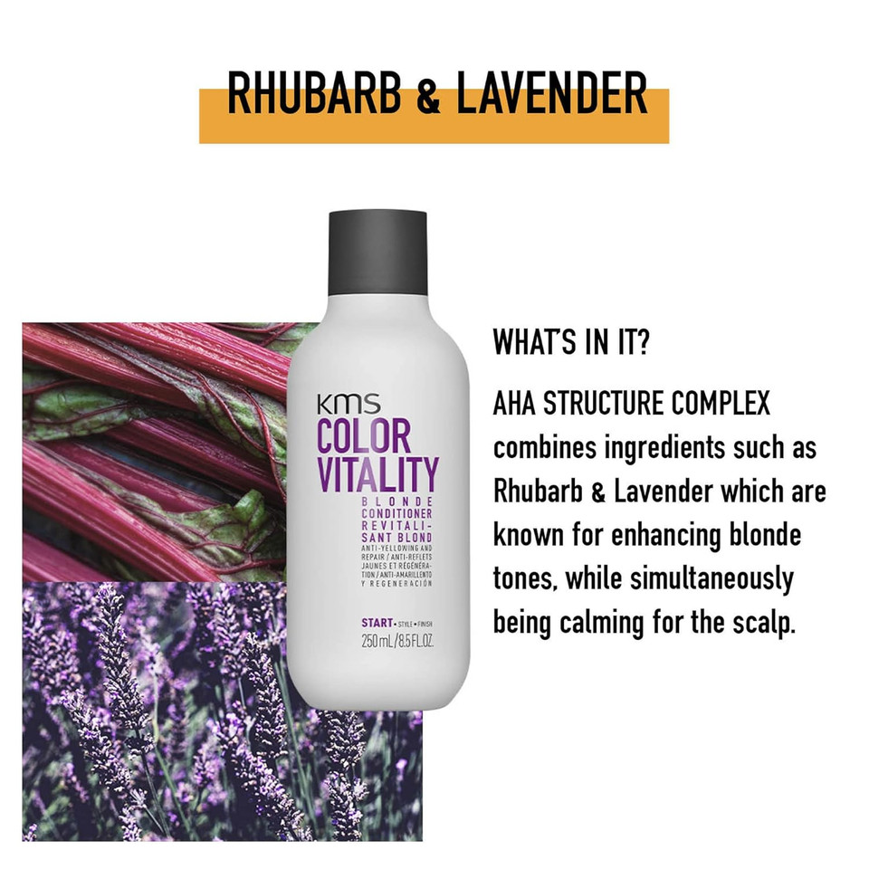 Kms Colorvitality Blonde Illuminating Purple Conditioner