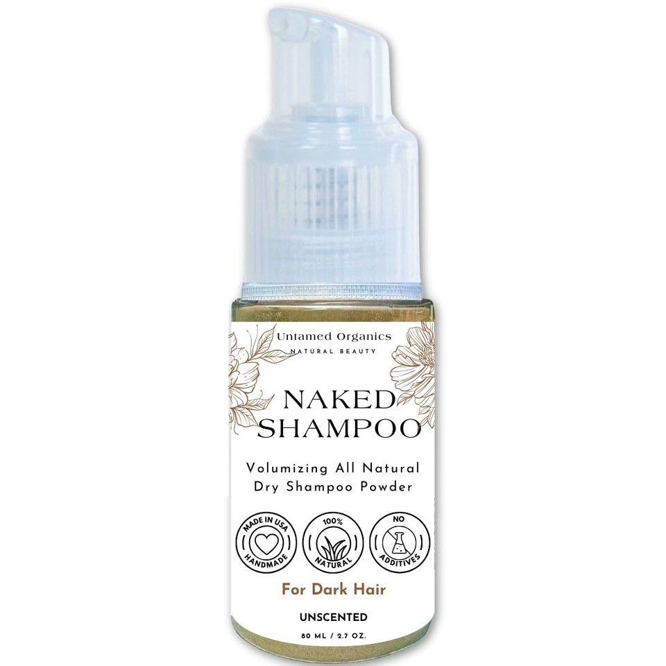 Volumizing Dry Shampoo Powder | Non-Aerosol | Organic Hair Powder | Benzane & Talc Free | For All Hair Types | Made In Usa | Jumbo Size 2.7 Oz (Light)
