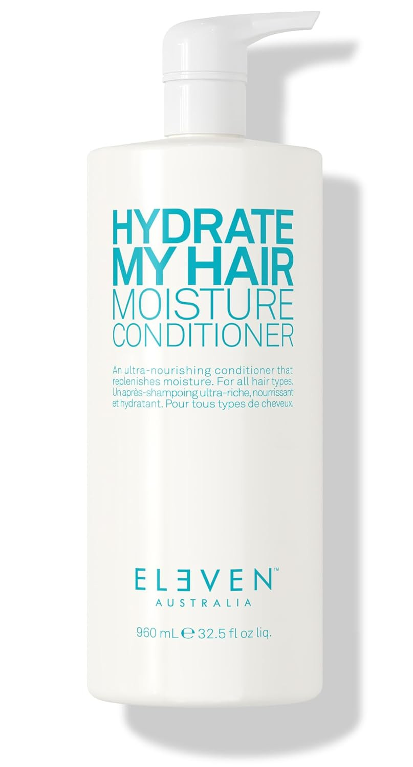 Eleven Australia Hydrate My Hair Moisturizing Conditioner - Nourishing Formula For Dry, Damaged Hair, Restores Hydration & Shine, Color-Safe, Sulfate & Paraben Free