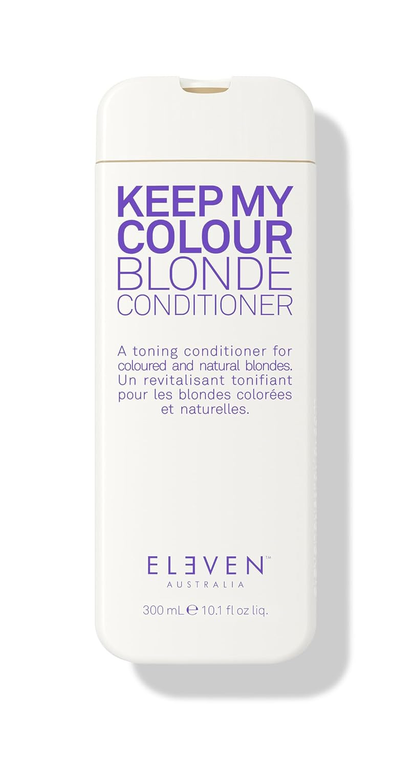 Eleven Australia Keep My Colour Blonde Conditioner - Color Protecting Conditioner For Blonde Hair, Neutralizes Brassiness & Adds Shine, Sulfate-Free Formula For Healthy Vibrant Hair