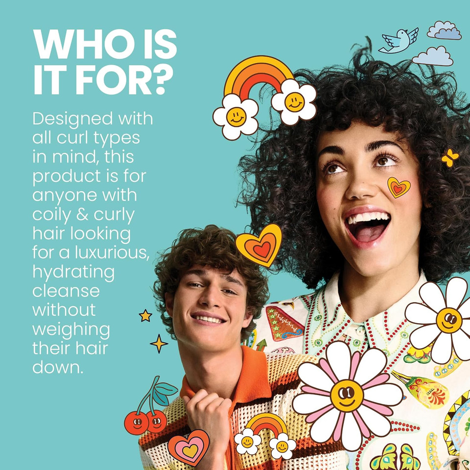 Eleven Australia Keep My Curl Moisture Shampoo Hydrating, For Curly And Wavy Hair, Enhances Curl Definition, Reduces Frizz, And Adds Shine, Sulfate-Free, Gentle Cleansing Formula