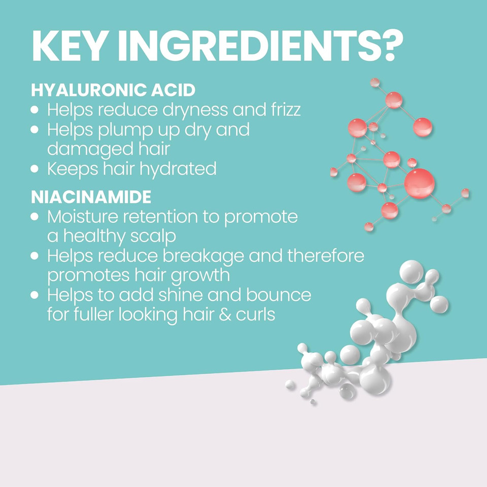 Eleven Australia Keep My Curl Moisture Shampoo Hydrating, For Curly And Wavy Hair, Enhances Curl Definition, Reduces Frizz, And Adds Shine, Sulfate-Free, Gentle Cleansing Formula