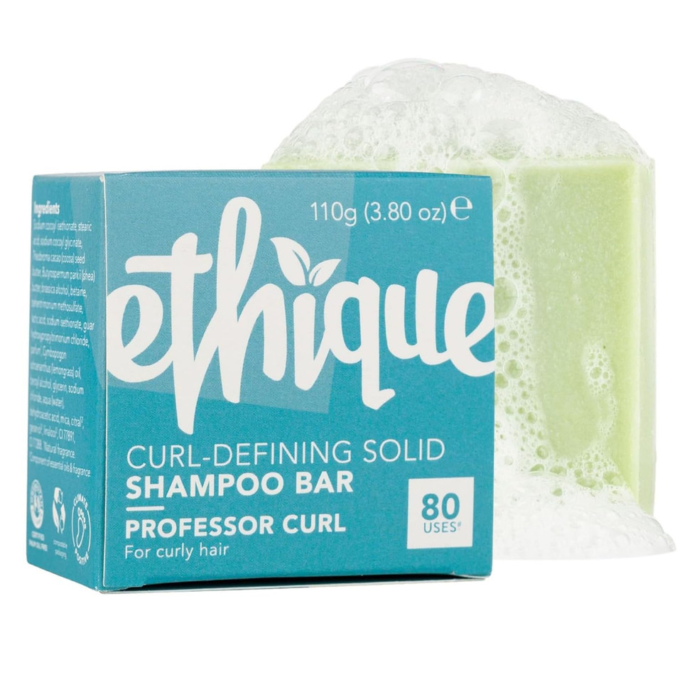 Ethique Hydrating Shampoo Bar For Dry Hair With Hyaluronic Acid - Plastic-Free, Cruelty-Free, Vegan, 3.88 Oz