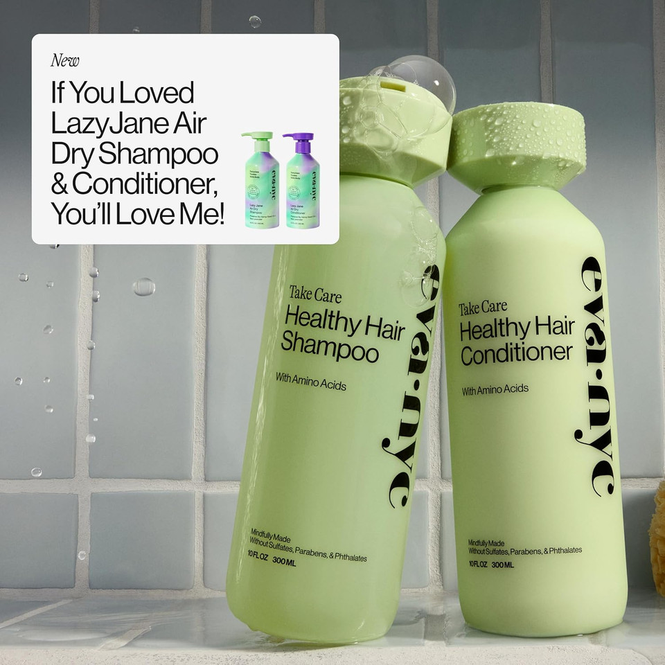 Evanyc Lazy Jane Air Dry Hair Conditioner, 8.8 Fl Oz, Vegan And Gmo-Free, Anti Frizz Hair Products For Women, Natural Texture And Frizz Control