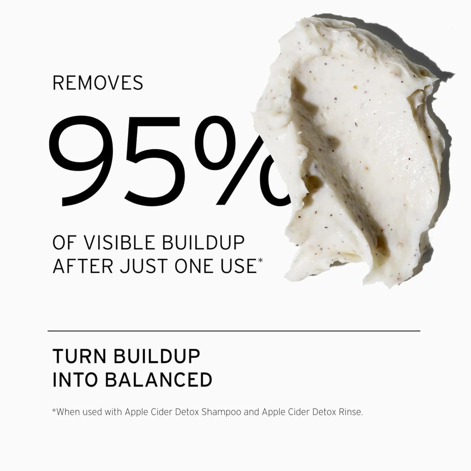 Fekkai Apple Cider Detox Clarifying Scrub - 7.5 Oz - Scalp Treatment - Removes Build-Up & Exfoliates - For All Hair Types - Vegan, Cruelty-Free