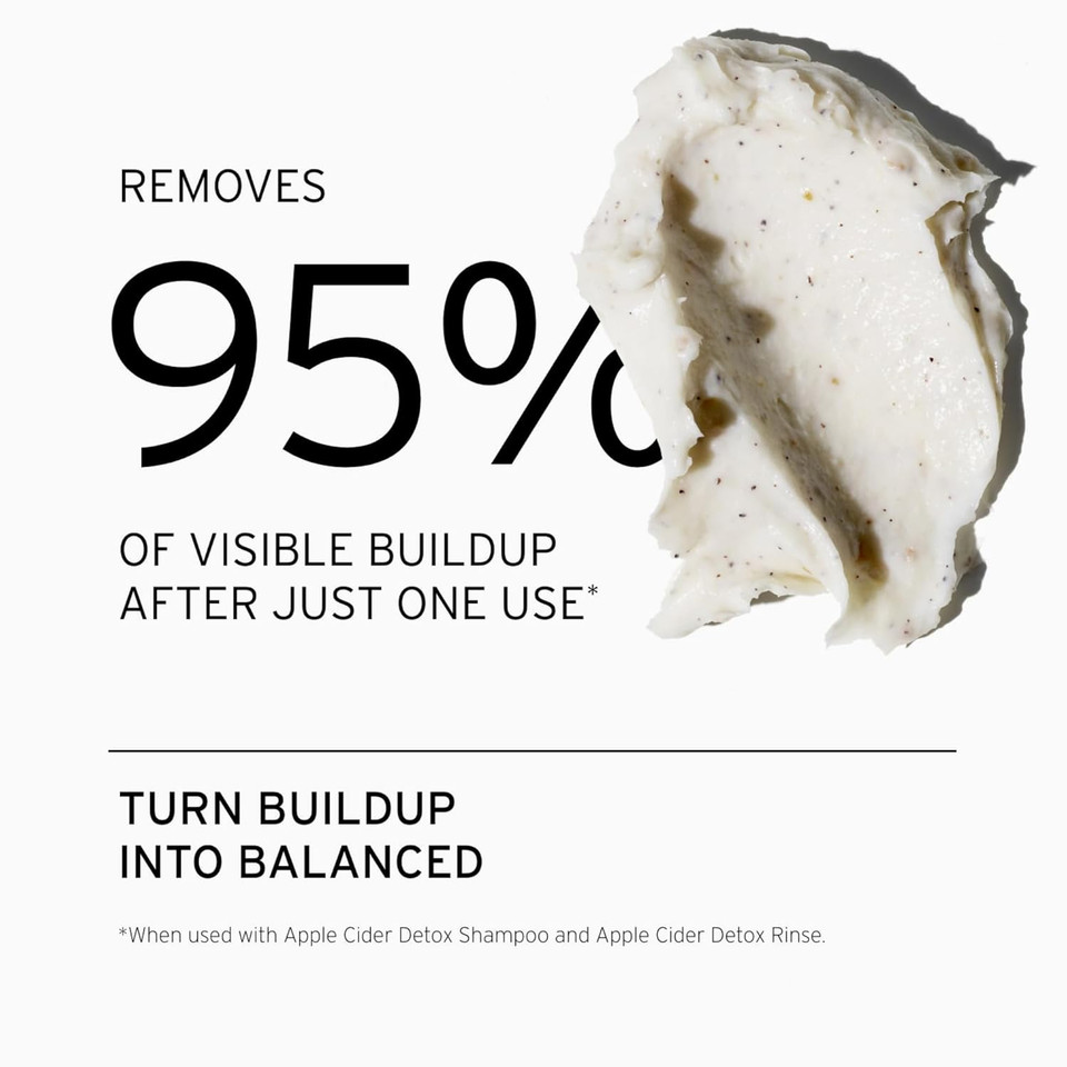 Fekkai Apple Cider Detox Shampoo (8.5 Oz) + Apple Cider Detox Scrub (7.5 Oz) - Free Of Sulfates, Parabens, Phthalates - Vegan, Cruelty-Free