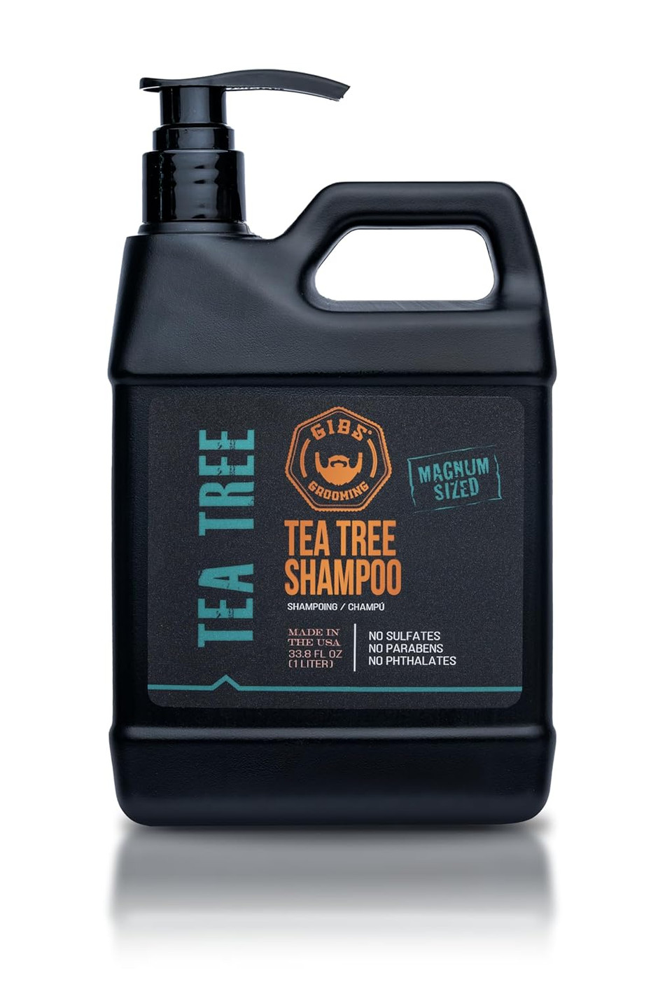Gibs Grooming Tea Tree Shampoo - Sulfate And Paraben Free