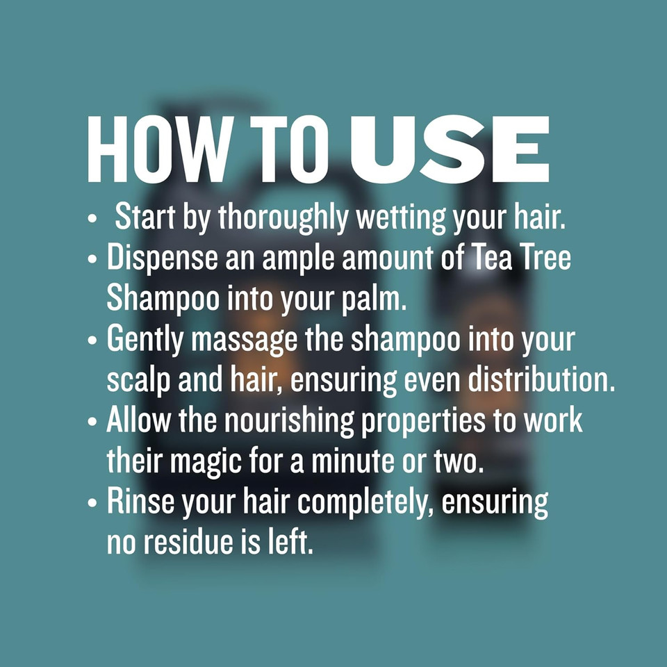 Gibs Grooming Tea Tree Shampoo - Sulfate And Paraben Free